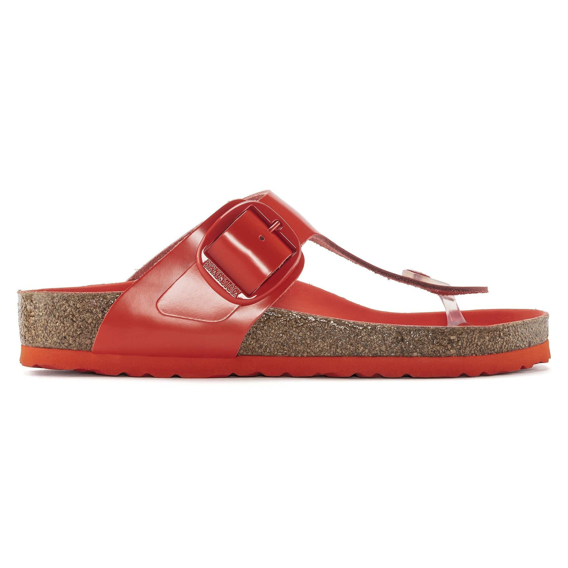 Gizeh Big Buckle Natural Leather Patent