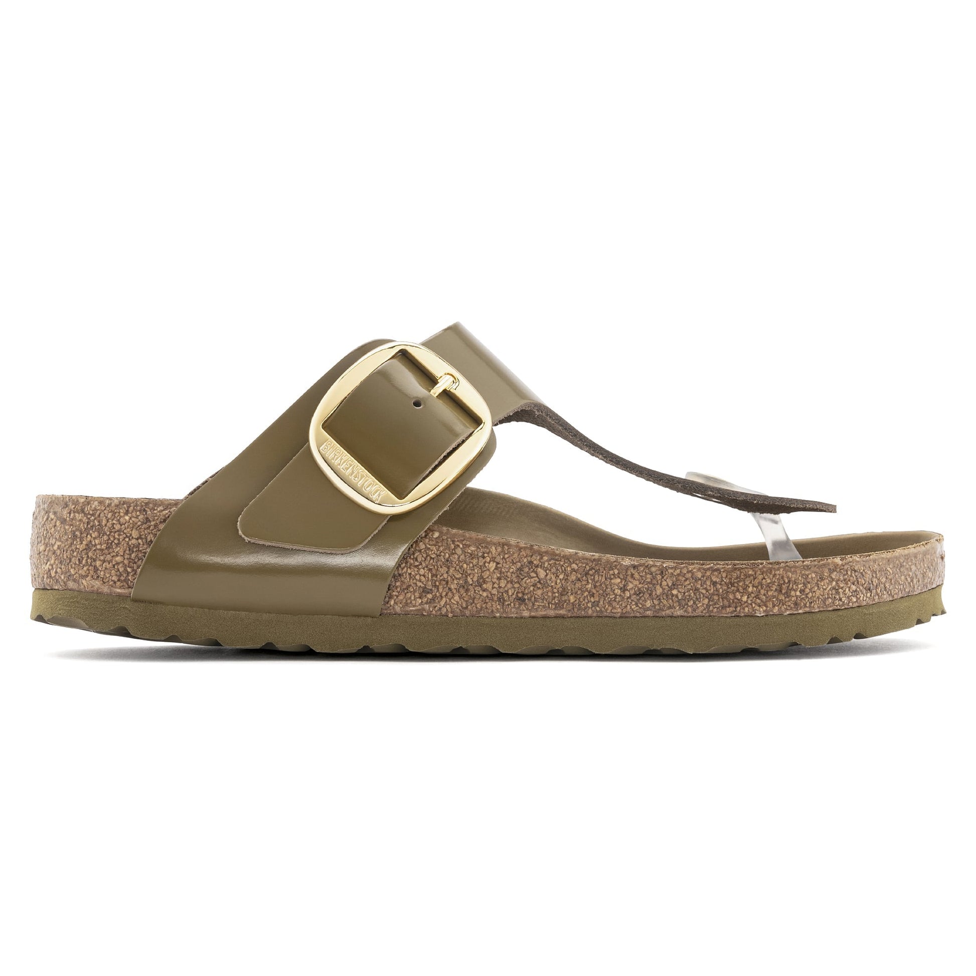 Gizeh Big Buckle Natural Leather Patent