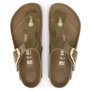 Gizeh Big Buckle Natural Leather Patent