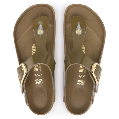 Gizeh Big Buckle Natural Leather Patent