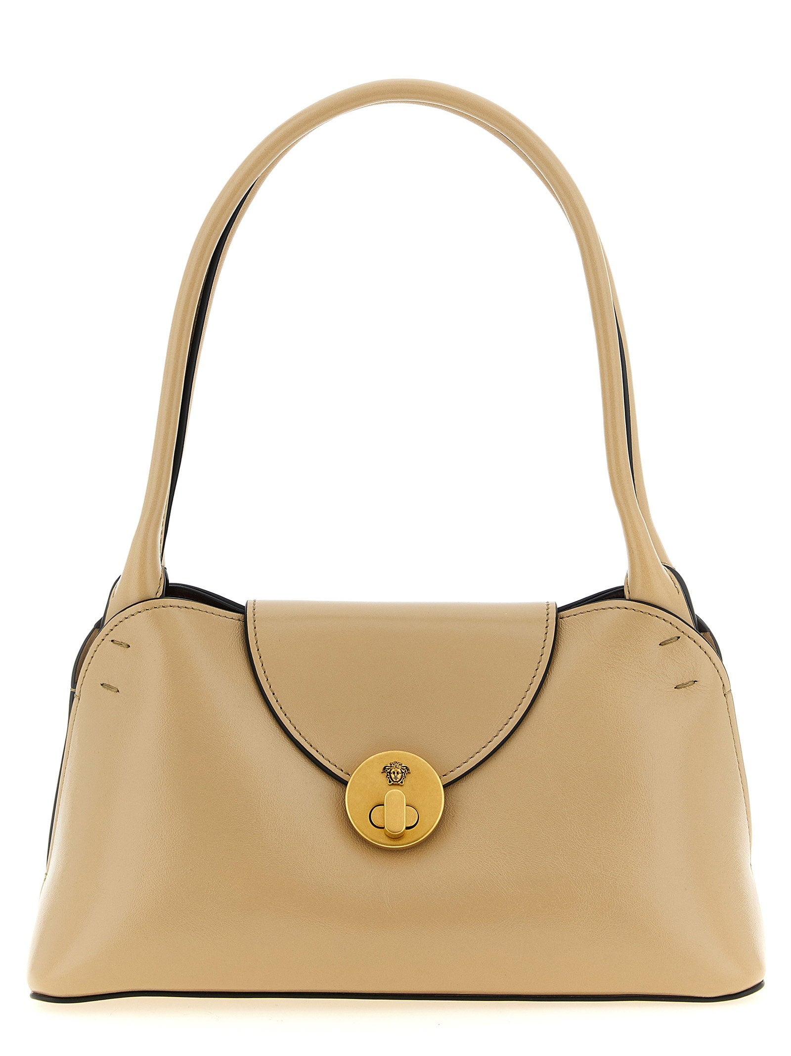Versace Vivian Leather Shoulder Bag