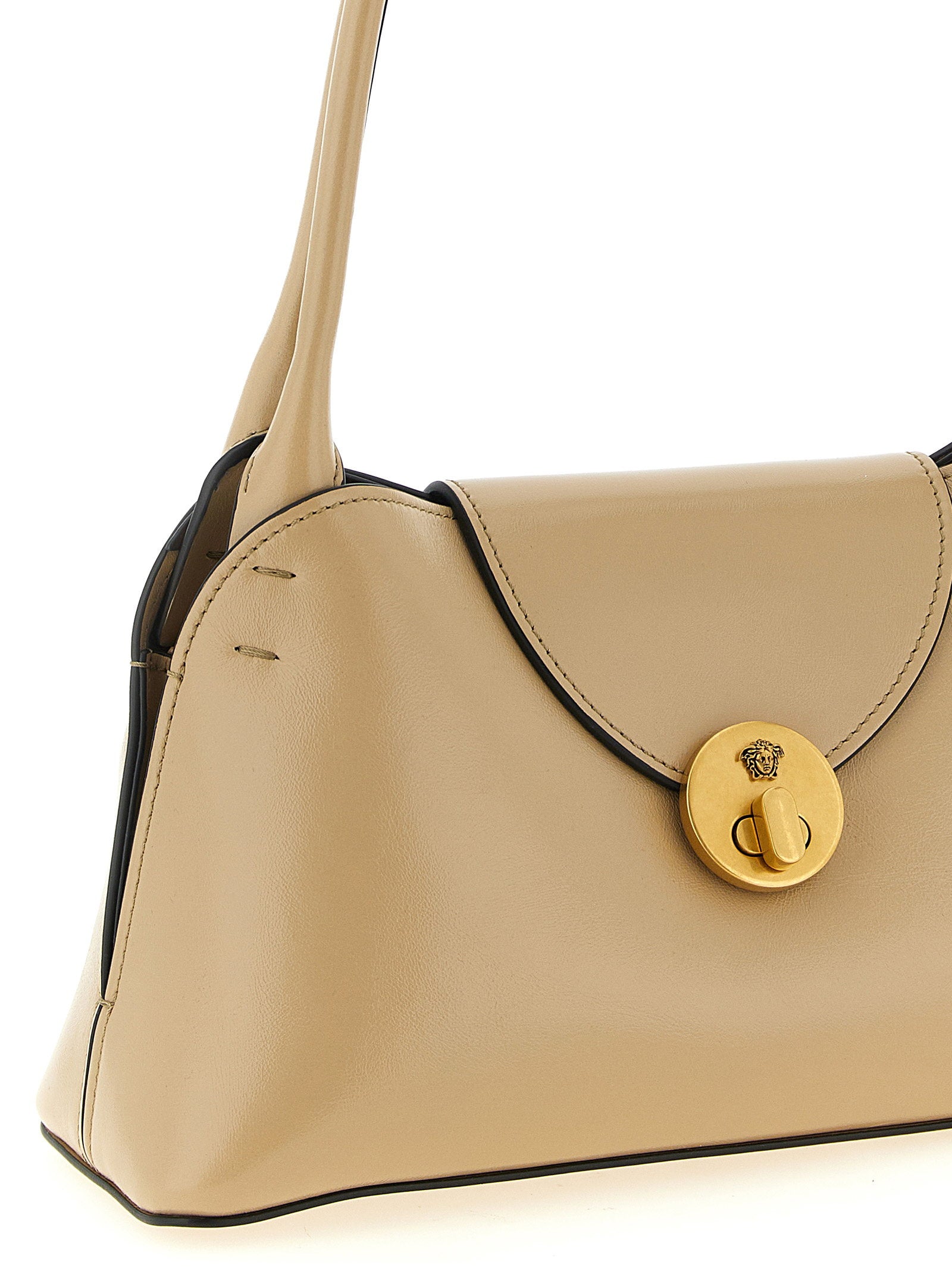 Versace Vivian Leather Shoulder Bag