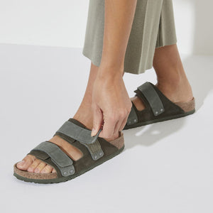Uji Nubuck Suede Leather