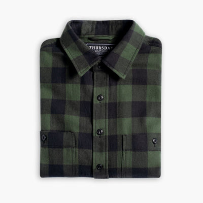Buffalo Check Shirt | Evergreen