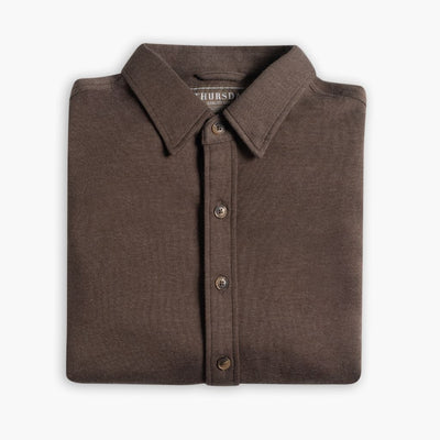 Everyday Button-Down Shirt | Brown