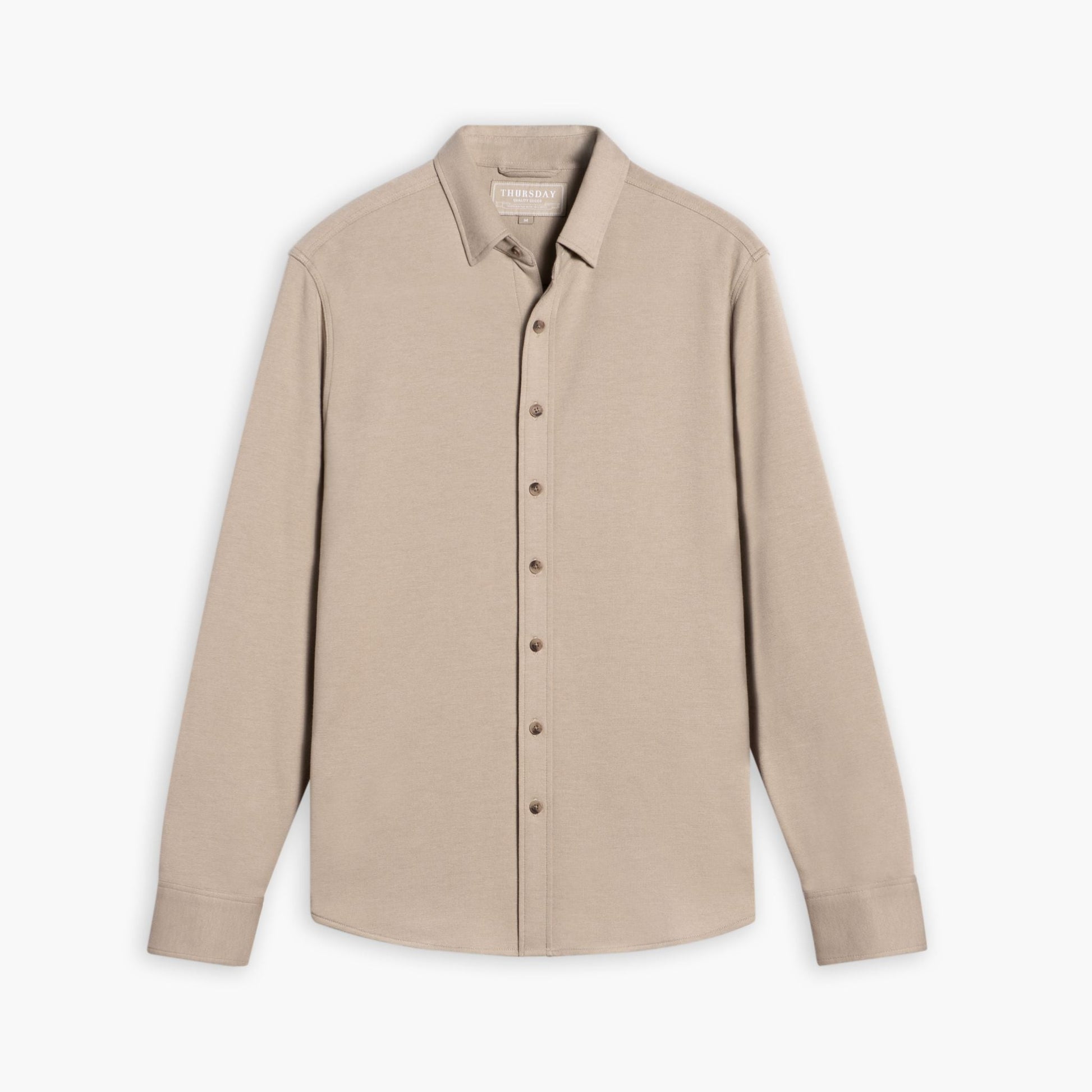 Everyday Button-Down Shirt | Taupe