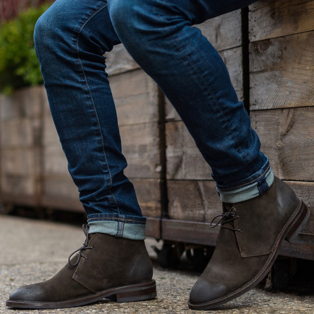 Scout | Dark Olive Suede