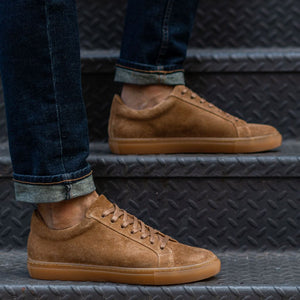 [S] Premier Low Top | Camel