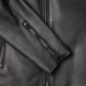 [S] Motorcycle Jacket | Black