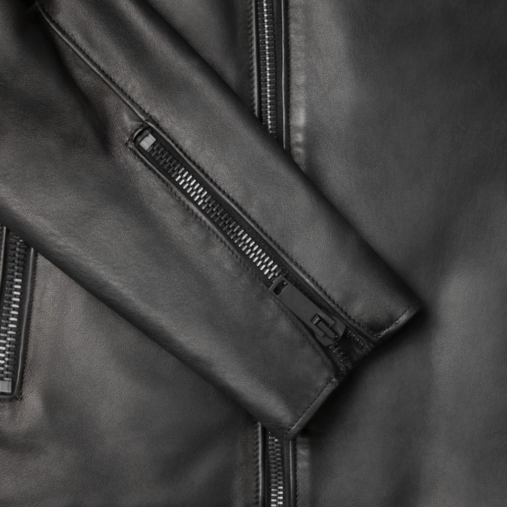 [S] Motorcycle Jacket | Black