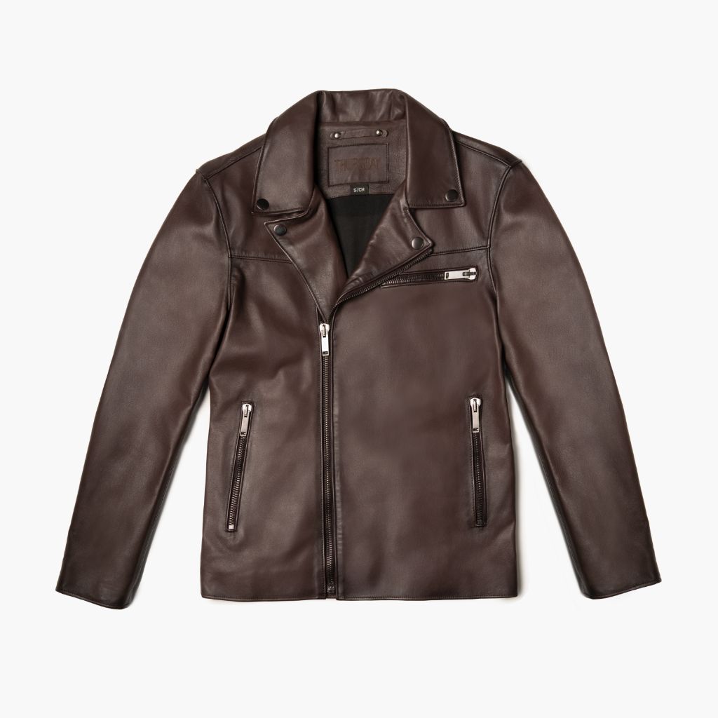 [S] Motorcycle Jacket | Old English