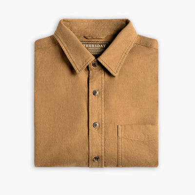 Solid Shirt | Coyote