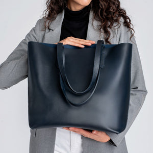 Everyday Tote | Navy (L)