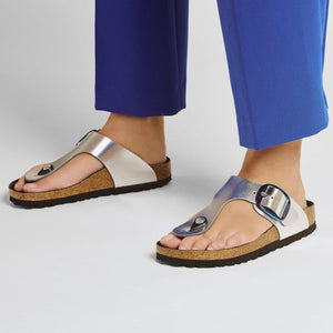 Gizeh Big Buckle Natural Leather