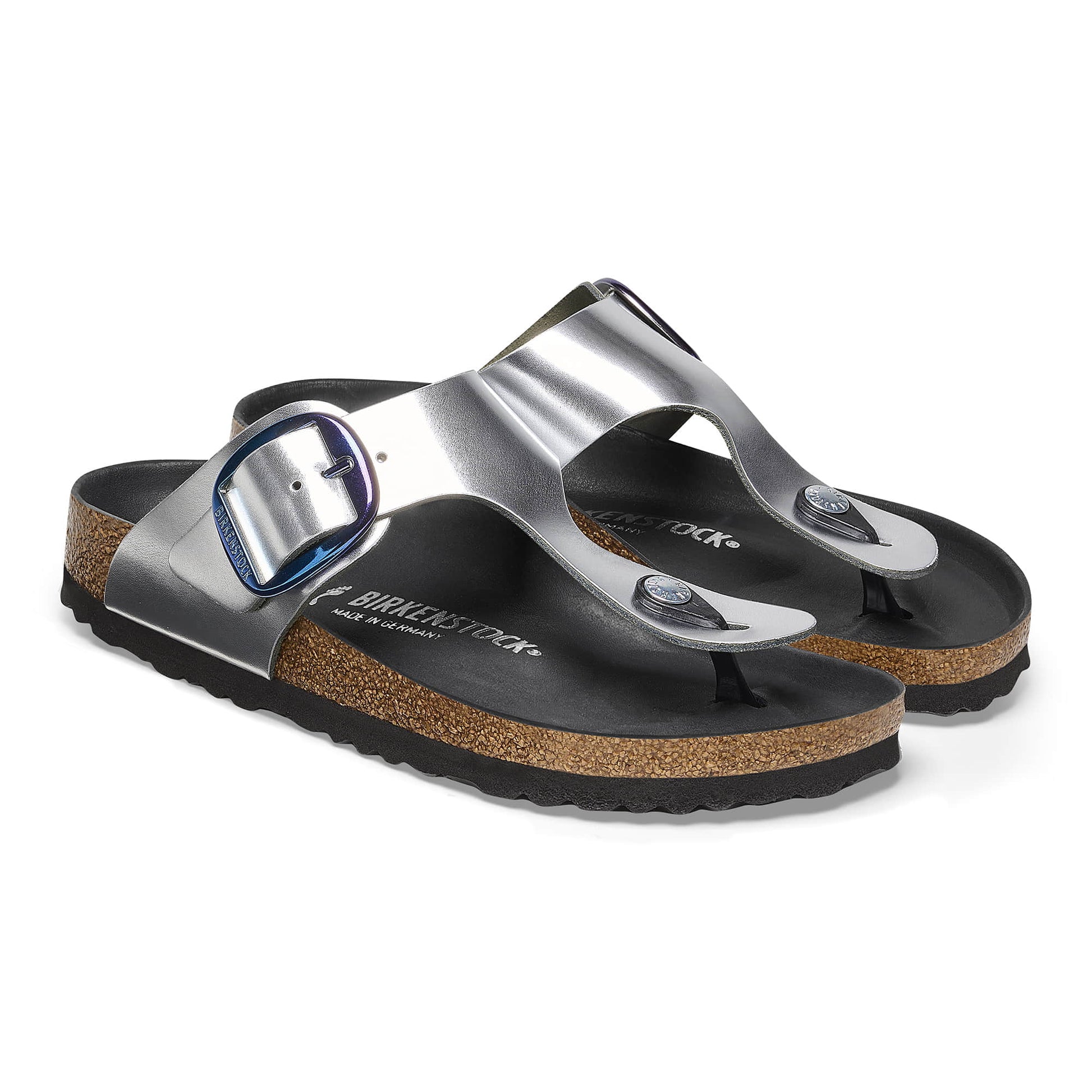 Gizeh Big Buckle Natural Leather