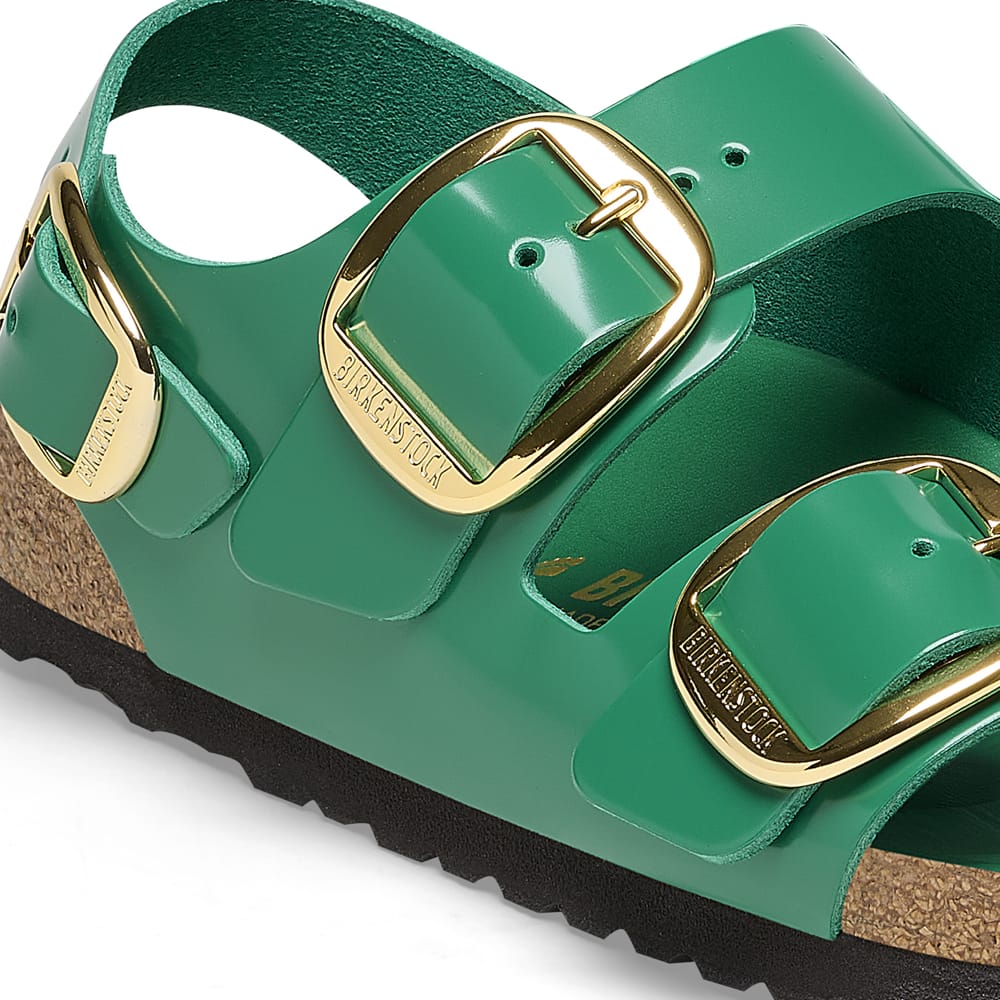 Milano Big Buckle Natural Leather Patent