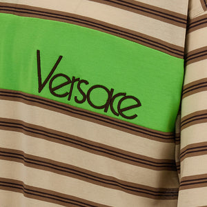 Versace Intarsia Polo Shirt