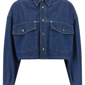 Versace Cropped Shirt
