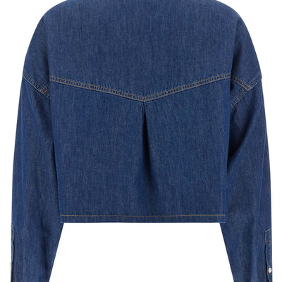 Versace Cropped Shirt