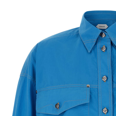 Versace Medusa Button Shirt