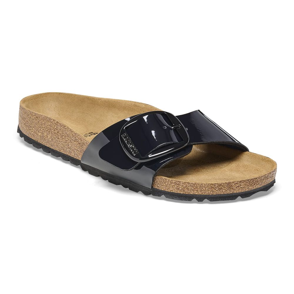 Madrid Big Buckle Birko-Flor Patent