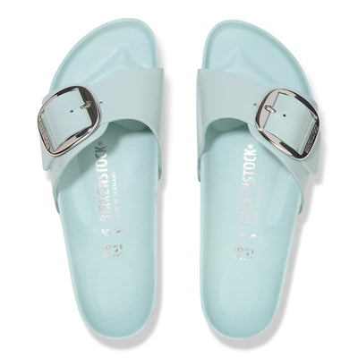 Madrid Big Buckle Natural Leather Patent