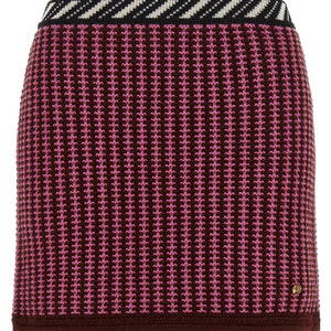 Versace Crochet Knit Skirt