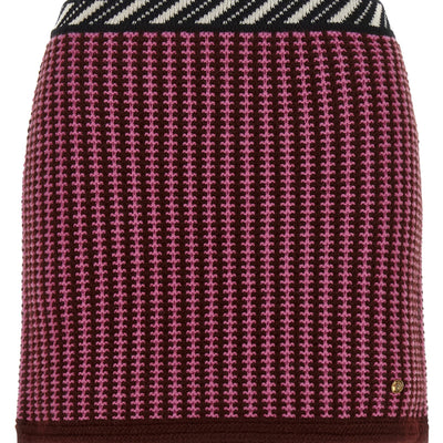 Versace Crochet Knit Skirt