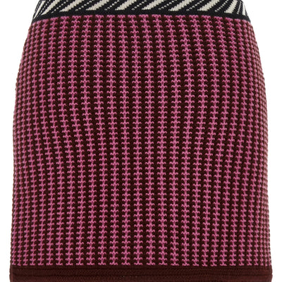 Versace Crochet Knit Skirt