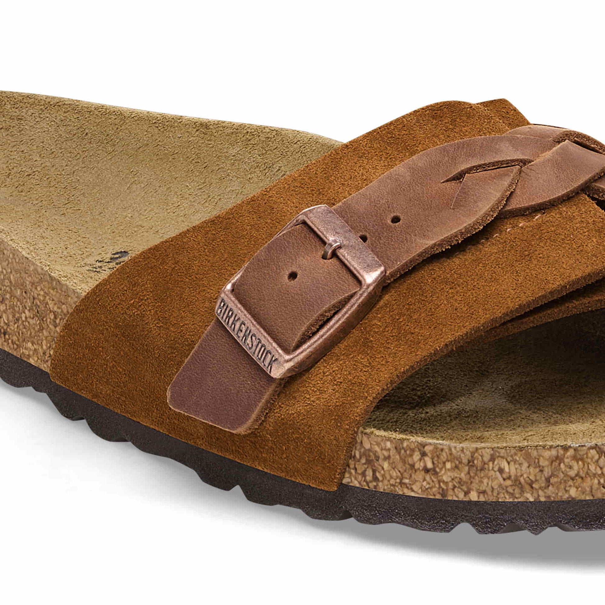 Oita Braided Suede Leather