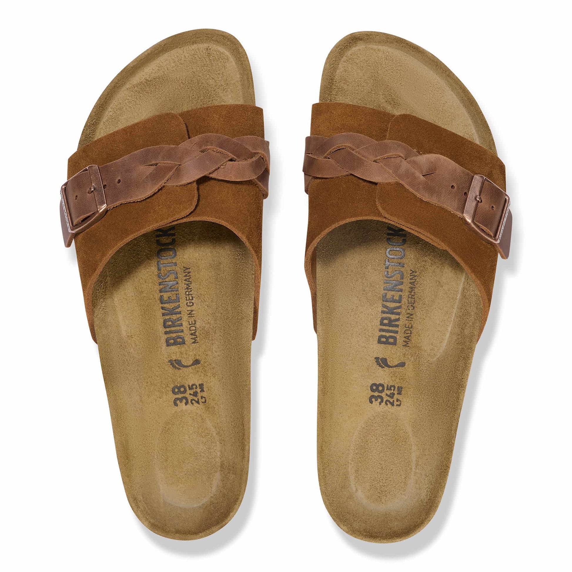 Oita Braided Suede Leather