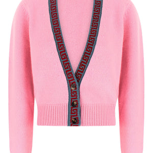 Versace Wool And Cashmere Cardigan