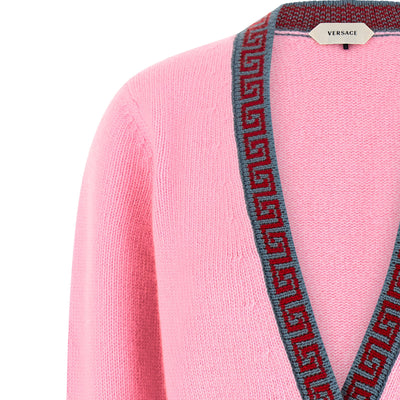 Versace Wool And Cashmere Cardigan