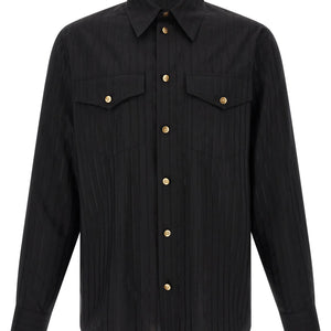 Versace Jacquard Silk Shirt
