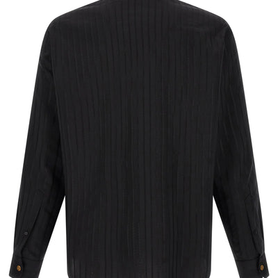 Versace Jacquard Silk Shirt