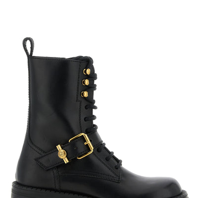 Versace Ankle Boots With Buckle