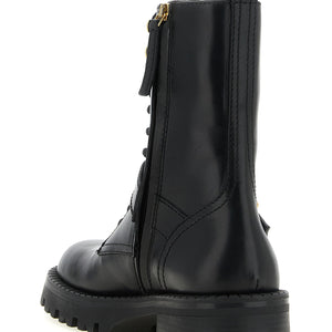 Versace Ankle Boots With Buckle