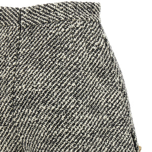 Versace Bouclé Wool Shorts