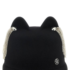 Maison Michel Jamie Hat With Crystals