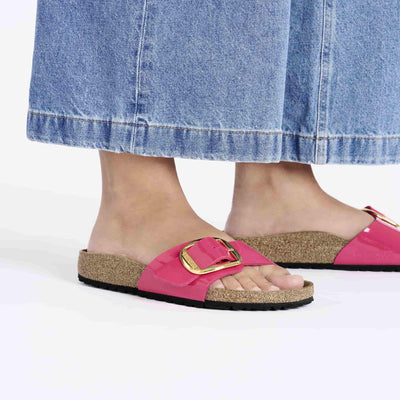 Madrid Big Buckle Birko-Flor Patent