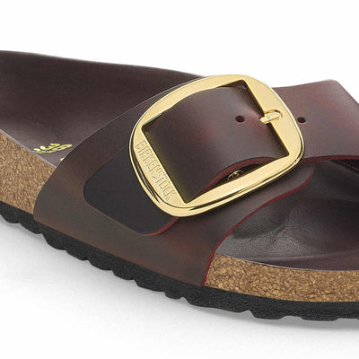 Madrid Big Buckle Natural Leather Oiled