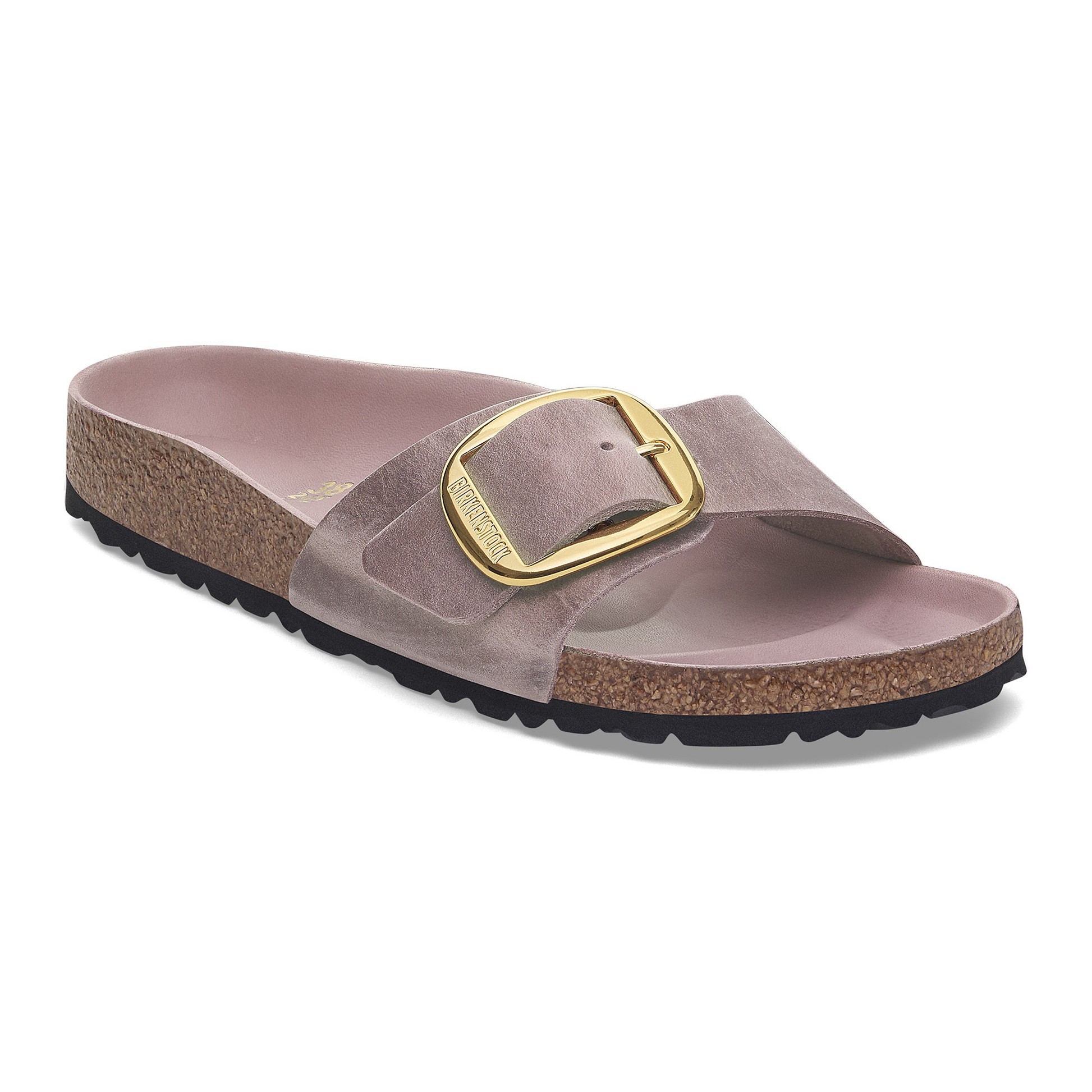 Madrid Big Buckle Natural Leather Oiled