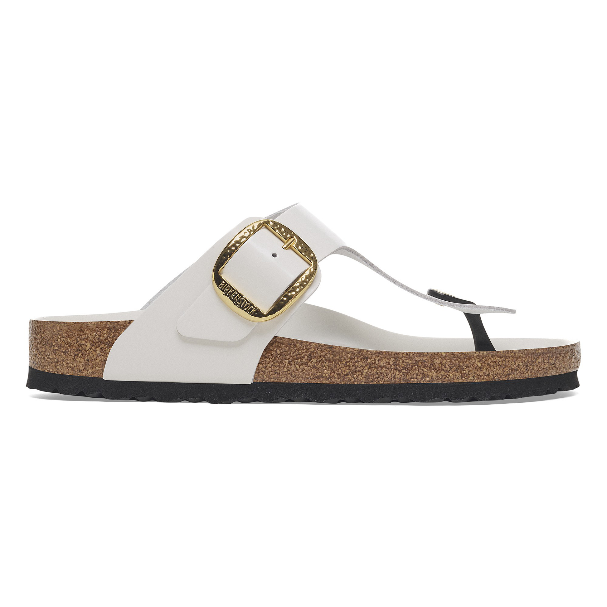 Gizeh Big Buckle Natural Leather Patent