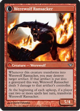 Afflicted Deserter // Werewolf Ransacker [81] [Dark Ascension] [Non-Foil]