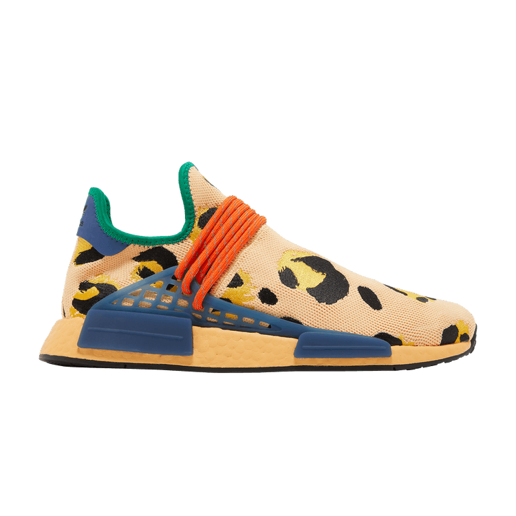 adidas NMD Hu Pharrell Animal Print Leopard Pulse Amber