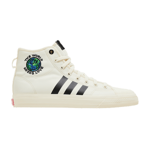 adidas Nizza Hi RF André Saraiva The World Needs Love Cream