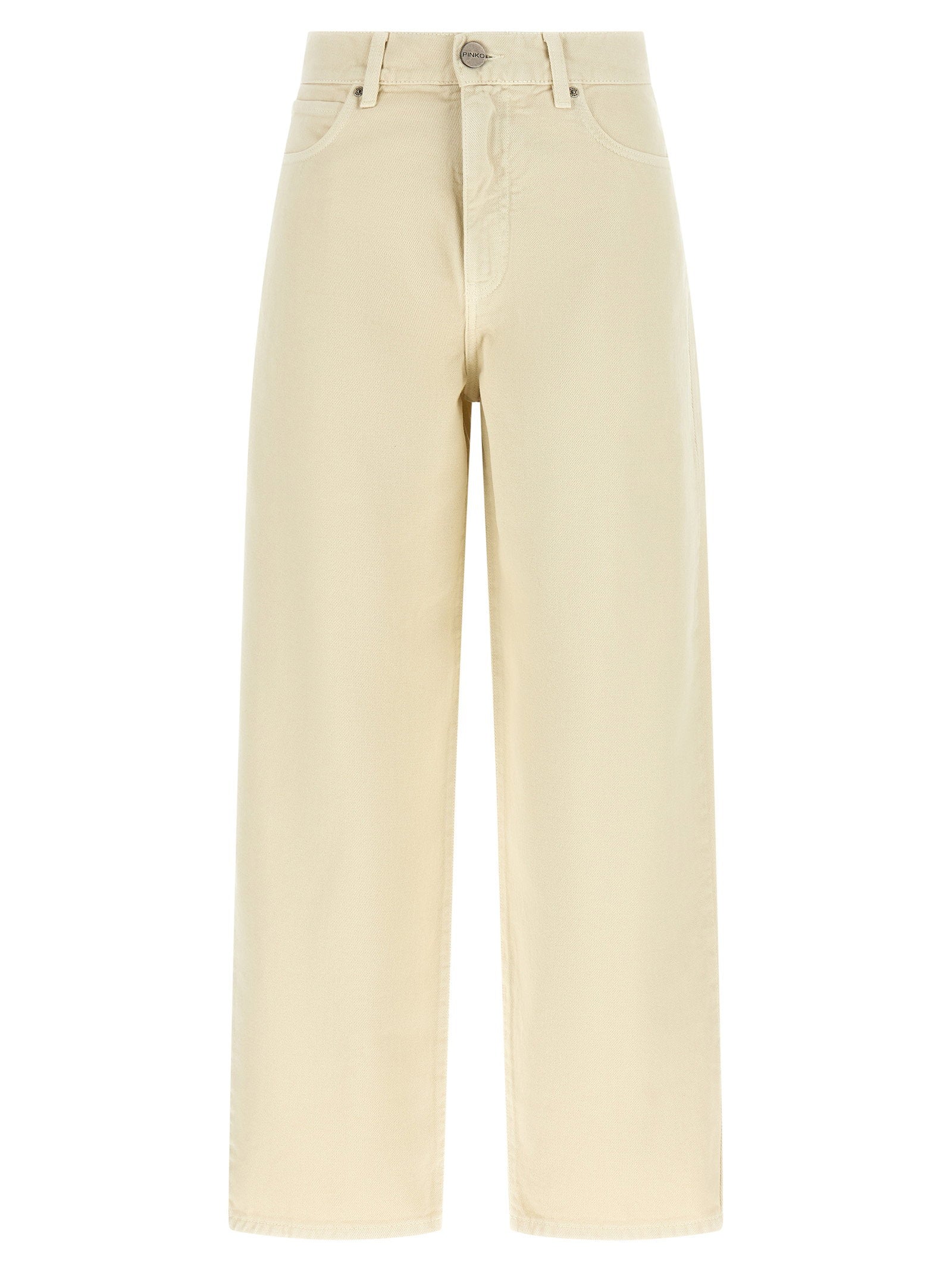 Pinko Love Birds Embroidery Jeans