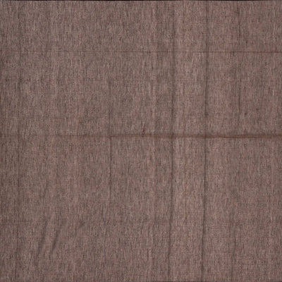 Beige Handloom Bengal Cotton Saree With Black Border