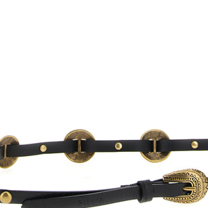 Pinko Engraved Plaque Belt