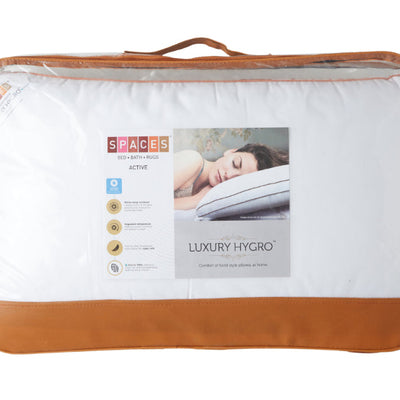 Solid White Hygro Tencel Pillow  - Luxury Hygro By Spaces